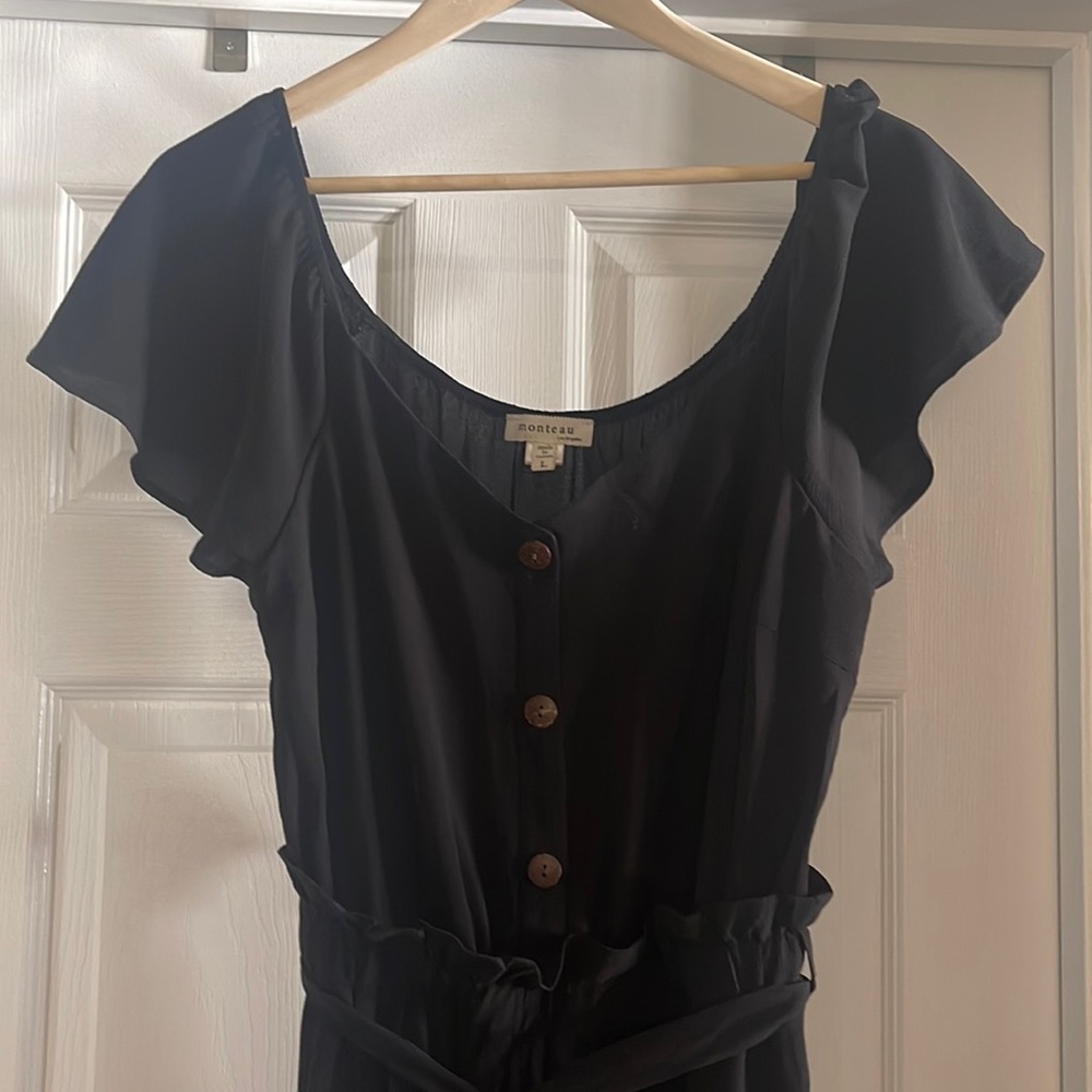 Black jumpsuit